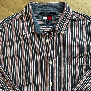 Tommy Hilfiger Vintage Striped Button Up